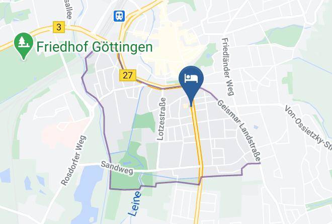 Gottingen - Eden Hotel Maps