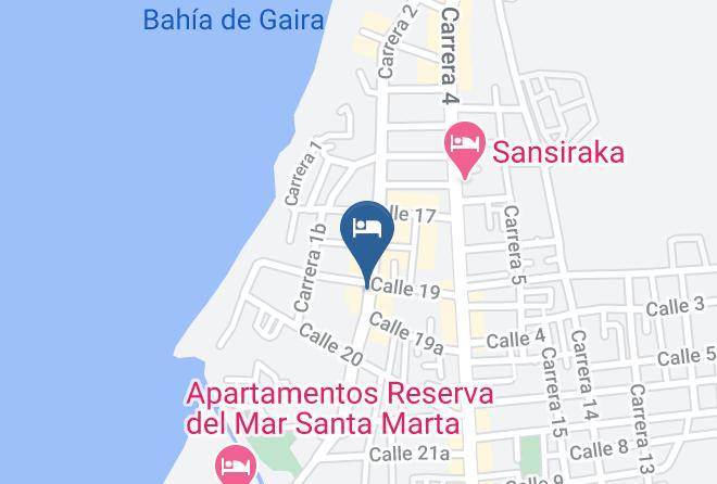 Santa Marta - Eden Hotel Del Rodadero Maps