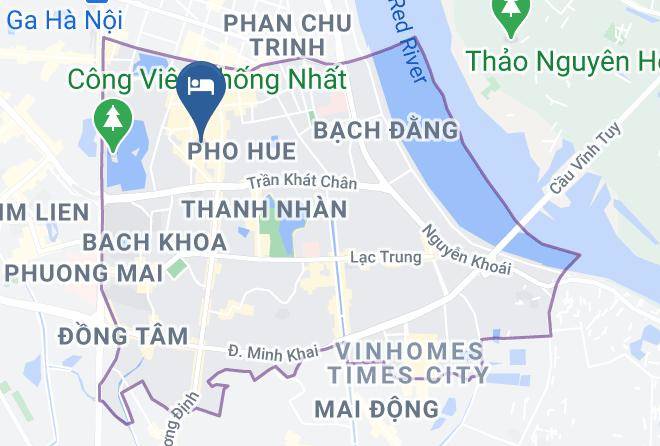 Eden Hotel Hanoi Map