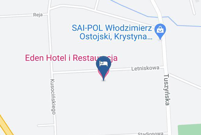Lodzki Wschodni - Eden Hotel I Restauracja Maps