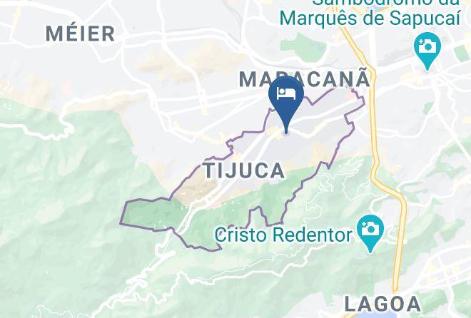 Rio De Janeiro Tijuca - Eden Hotel Maps