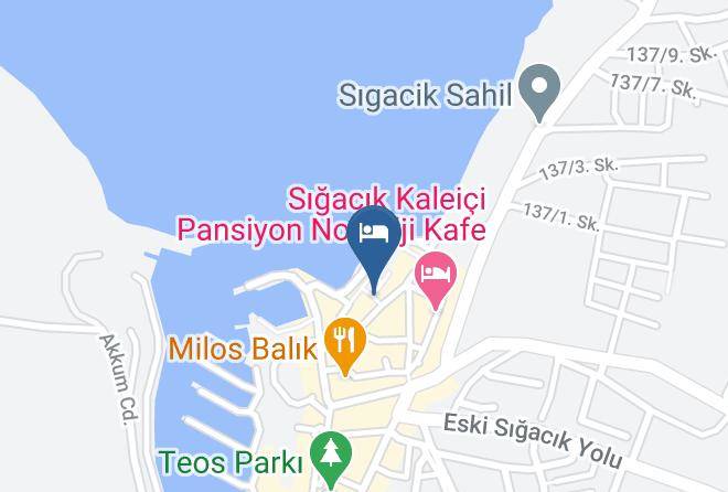 Seferihisar - Eden In Teos Maps