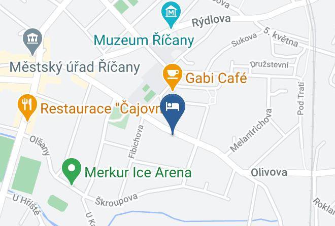 Prague East - Eden Inn Maps