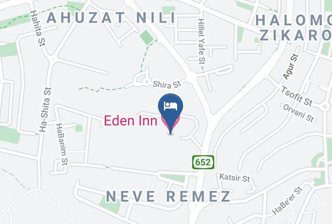 Hadera - Eden Inn Maps