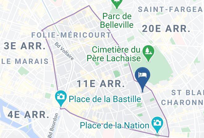 Paris - Eden Lodge Paris Maps