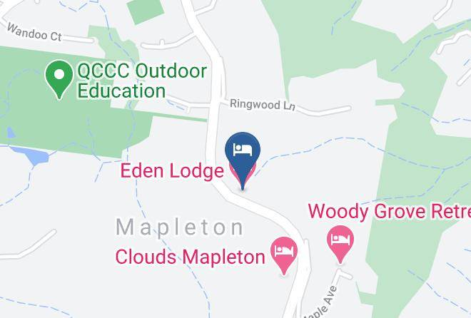 Sunshine Coast - Eden Lodge Maps
