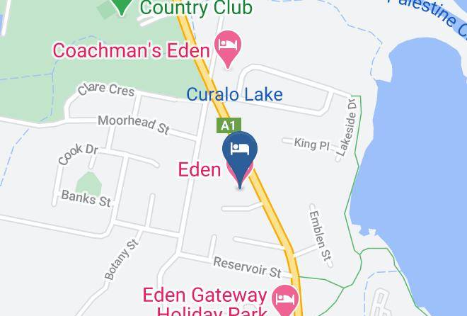 Bega Valley - Eden Motel Maps