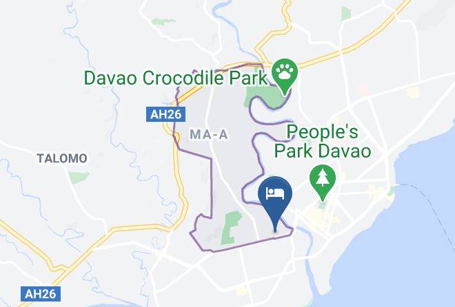 Davao Del Sur - Eden Nature Park & Resort Corporate Office Maps