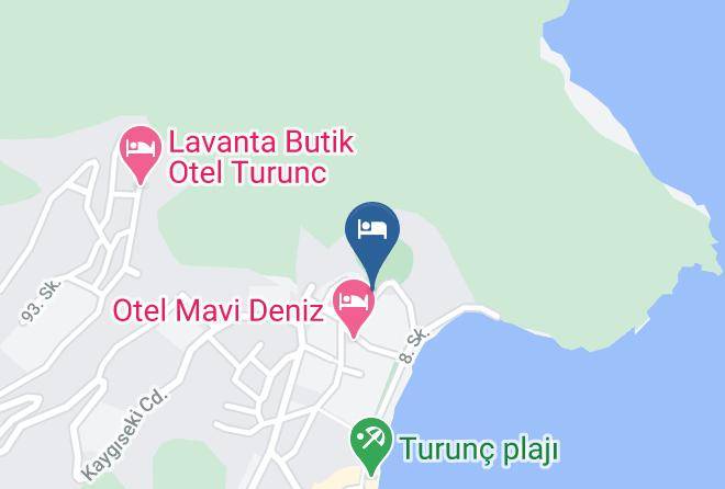 Turunc - Eden Pyara Hotel Turunc Maps
