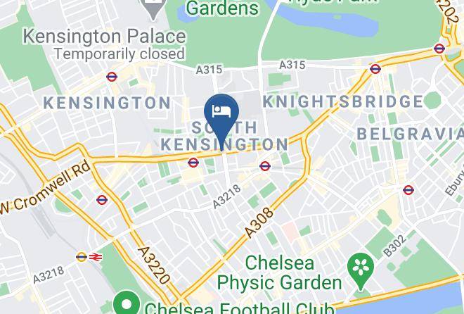 London - Eden Plaza Kensington Maps