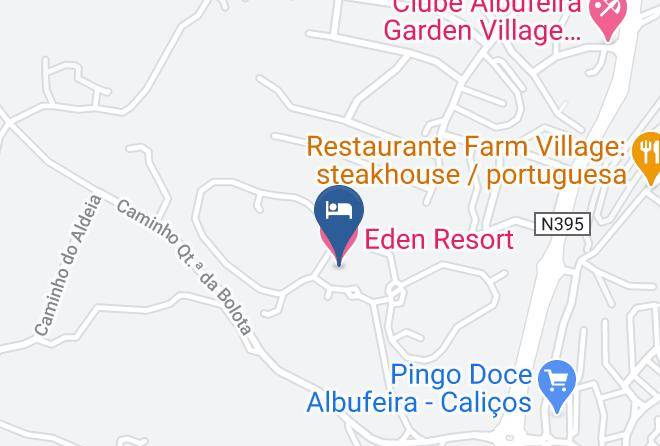 Albufeira - Eden Resort Maps