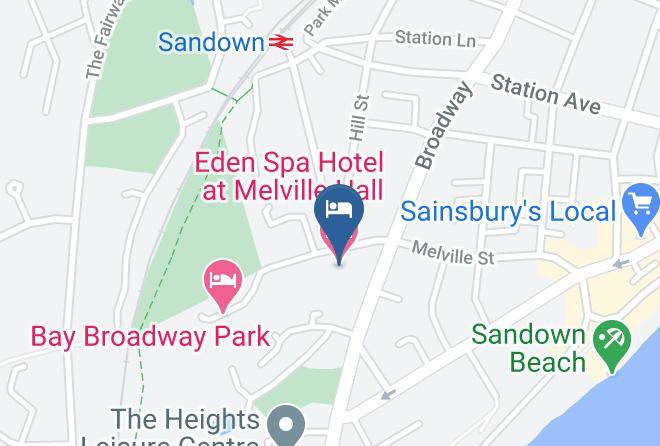 Isle Of Wight - Manor Spa Hotel Maps