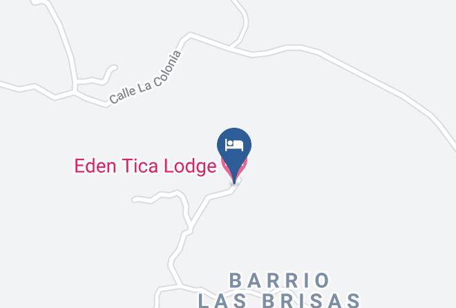 Osa - Eden Tica Lodge Maps
