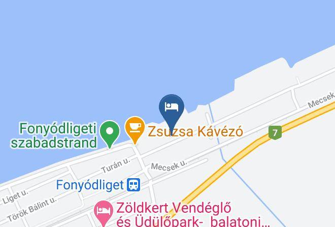 Fonyod - Eden Udulohaz Maps