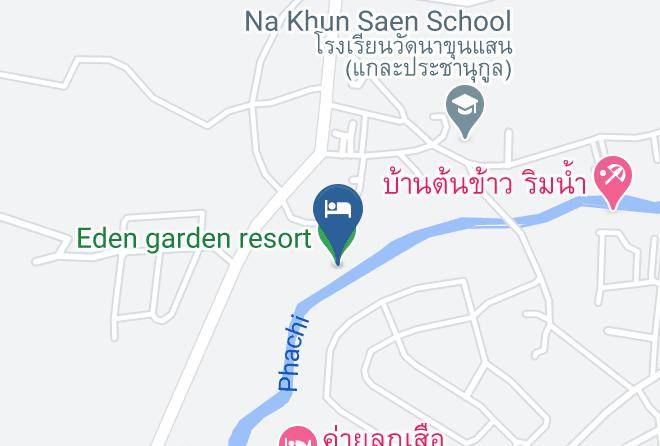 Amphoe Suan Phueng - Edengarden Resort Maps