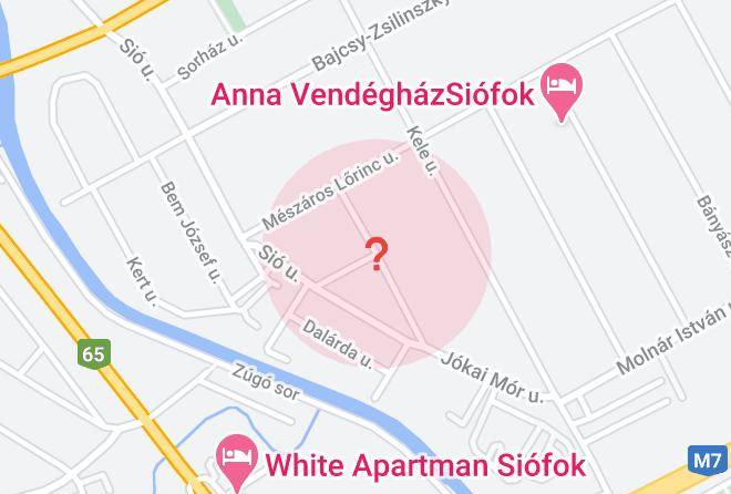 Siofok - Edenkert Panzio Siofok Maps