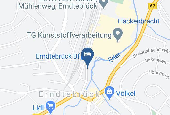 Siegen Wittgenstein - Edermuhle Maps