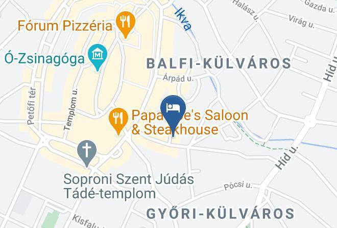 Sopron - Edes Kis Garzon Maps