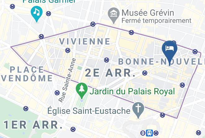 Paris - Hotel Edgar Maps