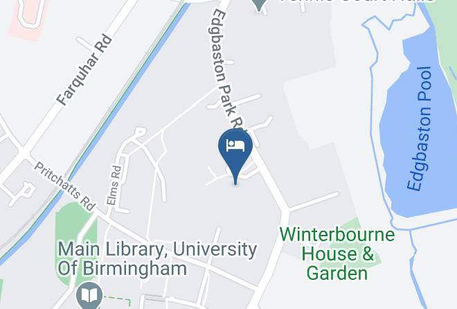 Birmingham - Edgbaston Park Hotel Maps