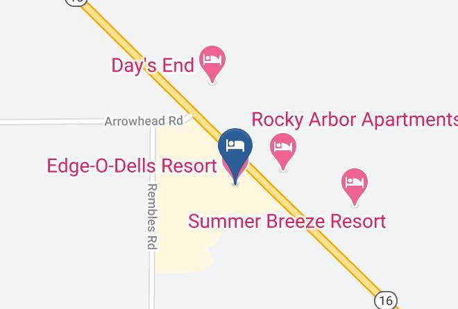 Juneau - Edge O Dells Resort Maps