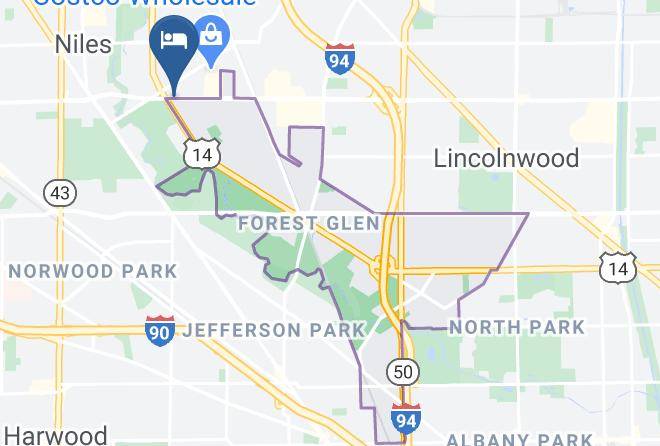 Cook - Edgebrook Hotel Maps