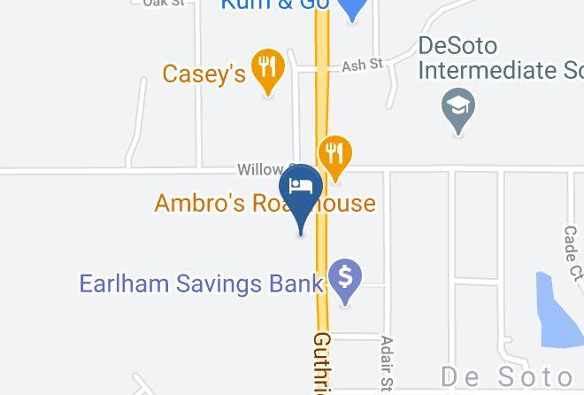 Dallas - Edgetowner Motel Maps