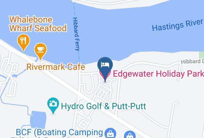 Port Macquarie Hastings - Edgewater Holiday Park Maps