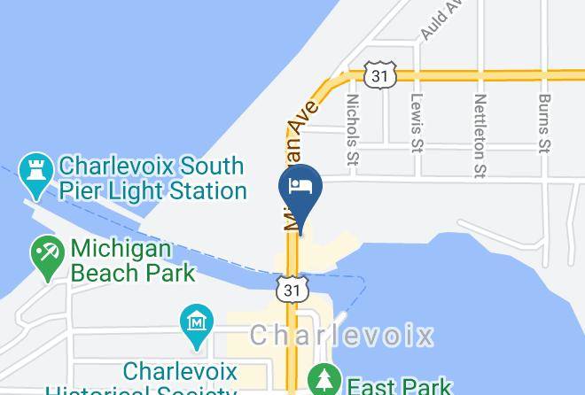 Charlevoix County - Edgewater Inn Maps