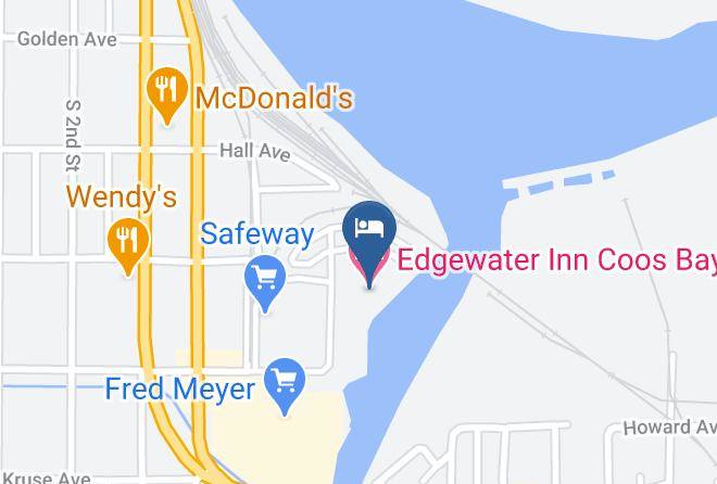 Coos - Edgewater Inn Coos Bay Maps
