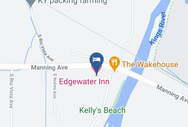 Fresno - Edgewater Inn Maps