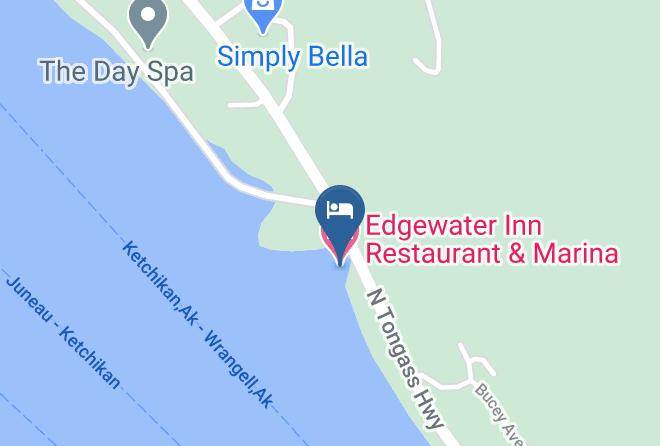 Edgewater Inn Restaurant & Marina Map
