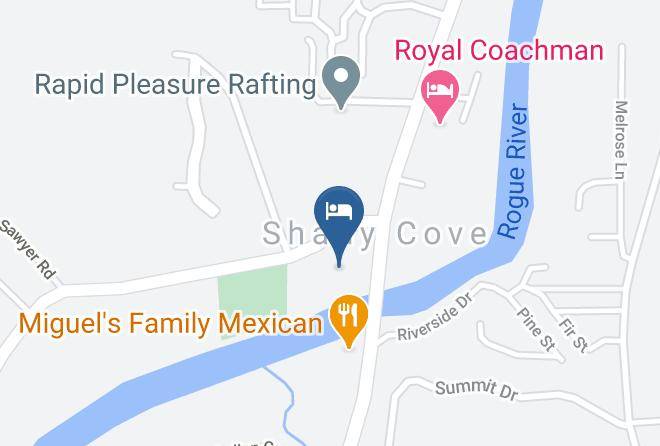 Jackson - Edgewater Inn Shady Cove Maps