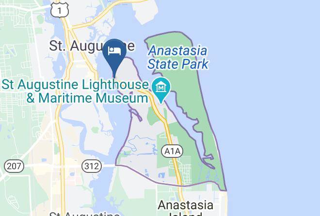 St Johns - Edgewater Inn Maps