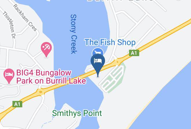 Shoalhaven - Edgewater Motel Maps