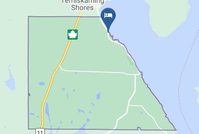 Timiskaming - Edgewater Motel Maps