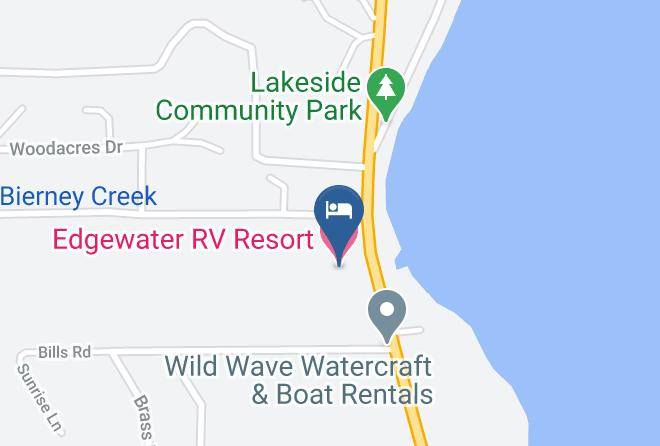 Flathead - Edgewater Rv Resort Maps
