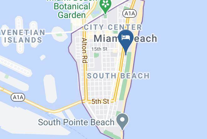 Miami Dade - Edgewater South Beach Maps
