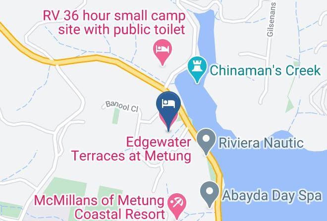 East Gippsland - Edgewater Terraces At Metung Maps