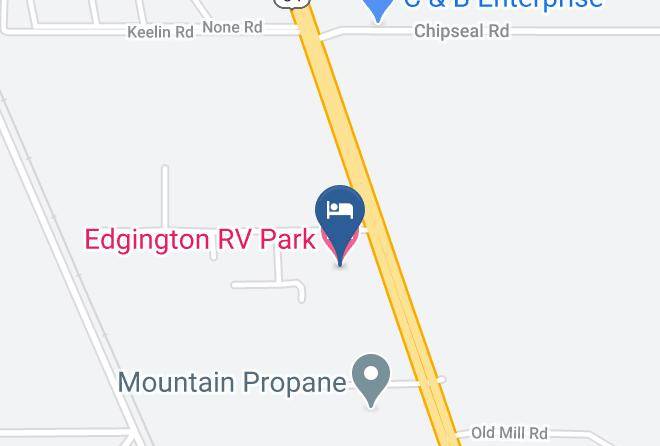 Edgington Rv Park Map - New Mexico - Otero