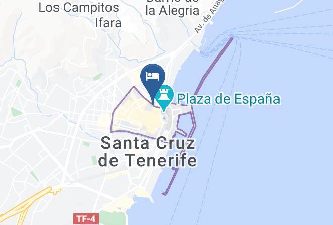 Santa Cruz De Tenerife - Edi Astoria Maps