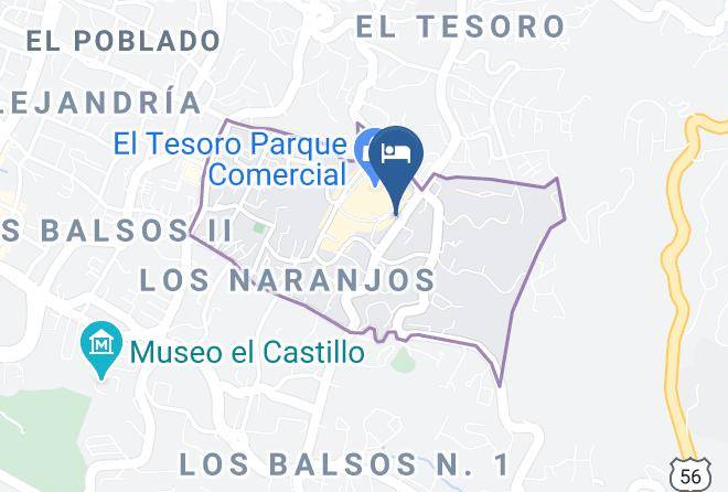 Medellin - Edificio Alto Tesoro Maps
