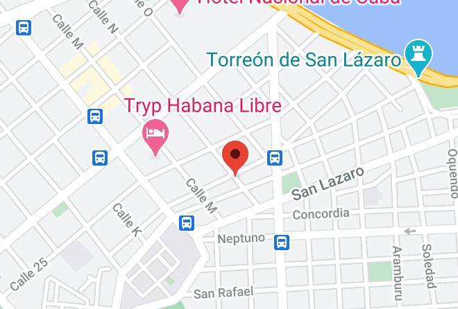 Plaza De La Revolucion - Edificio America Maps