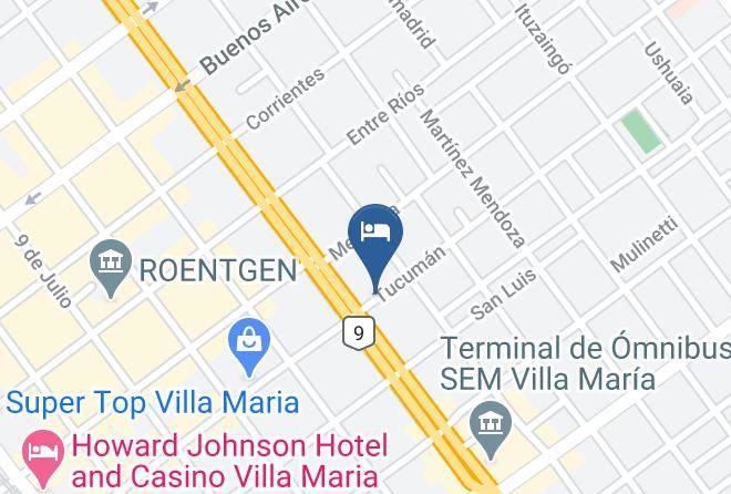 General San Martin Department - Edificio Bicentenario Maps