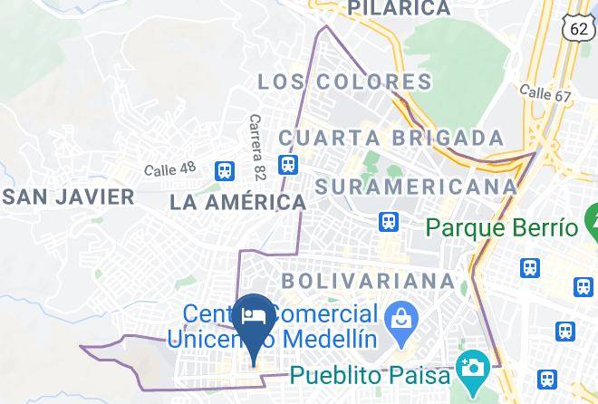 Medellin - Edificio Cascada De Laureles Maps