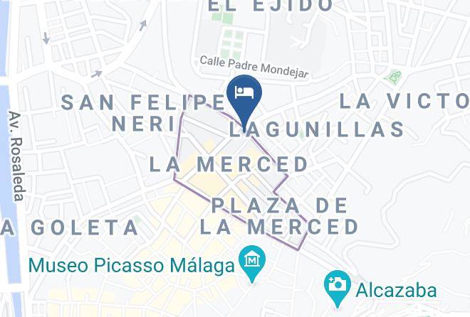 Malaga - Edificio Cervantes Grupalmalaga Maps