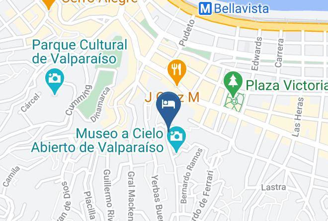 Valparaiso Province - Edificio Cielo Abierto Maps