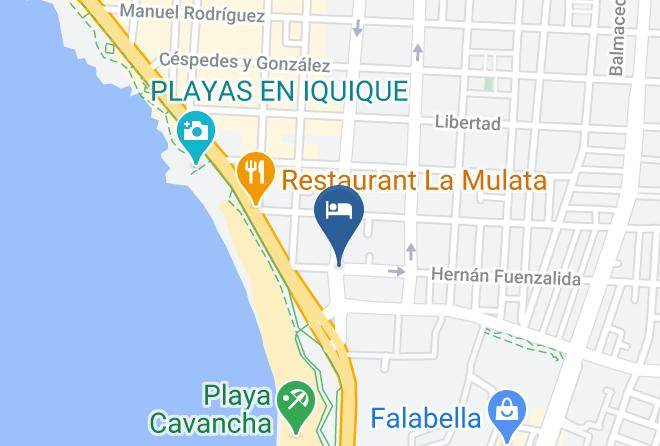 Iquique Province - Edificio Costa Azul 2 Maps