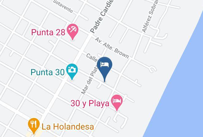 Villa Gesell - Edificio Duna Maps