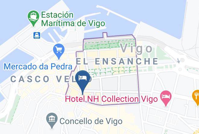 Pontevedra - Edificio El Moderno Vigo 1 902 Maps